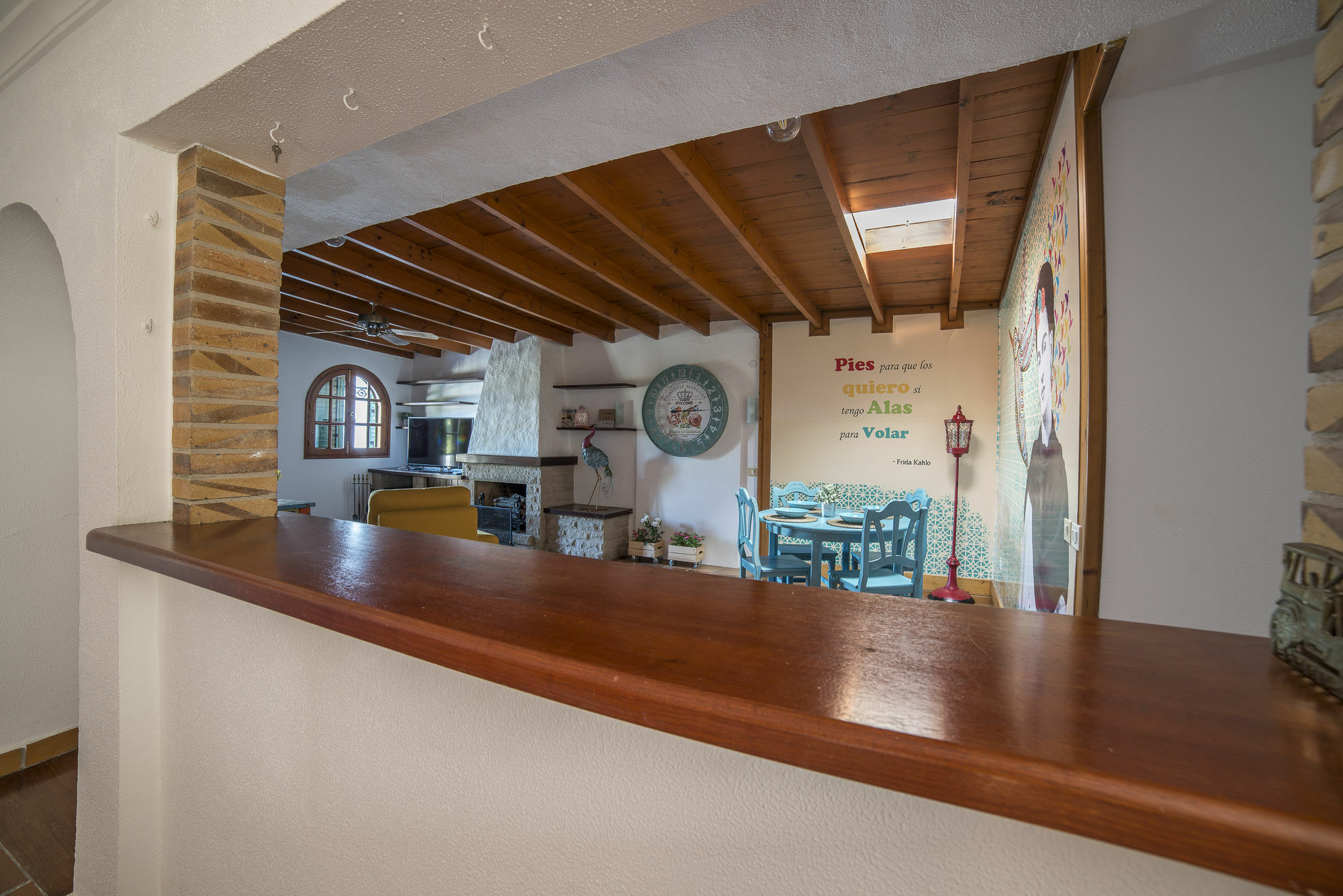 טלדה Frida Kahlo House Con Piscina Y Vistas Al Mar By Lightbooking מראה חיצוני תמונה